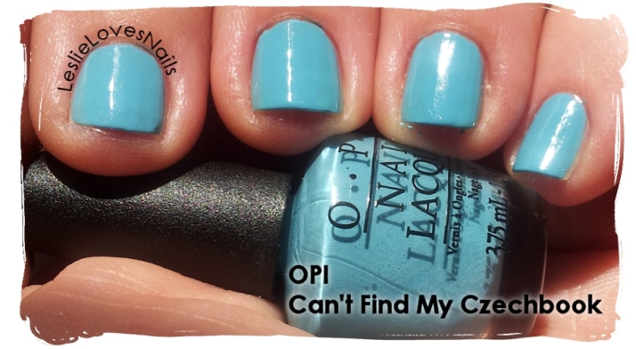 OPI Can't Find My Czechbook