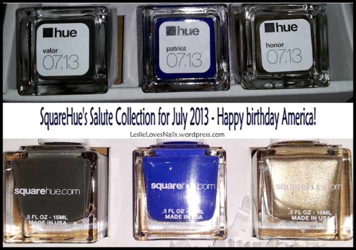 SquareHue Salute Collection July 2013